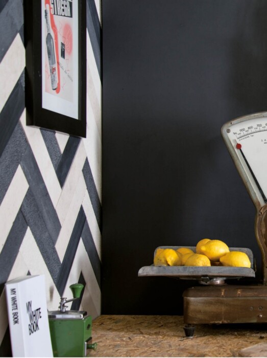 Fliesendetail für ein gemütliches Wohnzimmer