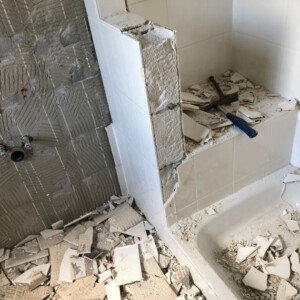 Badsanierung durch die Firma Fliesen-Sepp GmbH & Co. KG